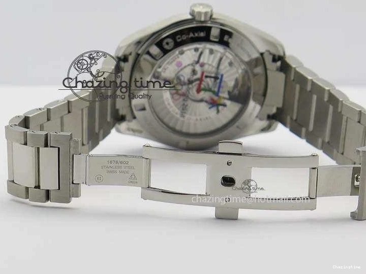 0101 Versatile Aqua Terra ‘PyeongChang 2018’ JHF Best Edition Black Dial On SS Bracelet A 8204